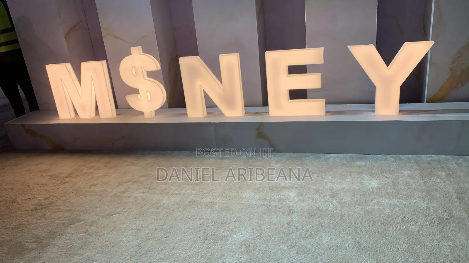 Beautiful Warm White Light Signage