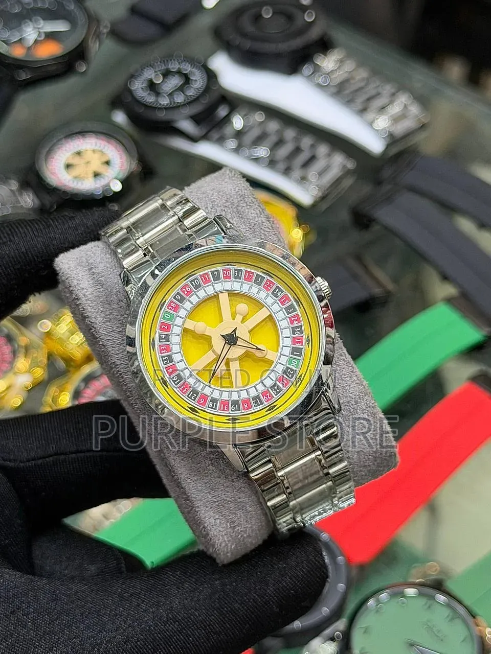 Compass Design Chain Wristwatches