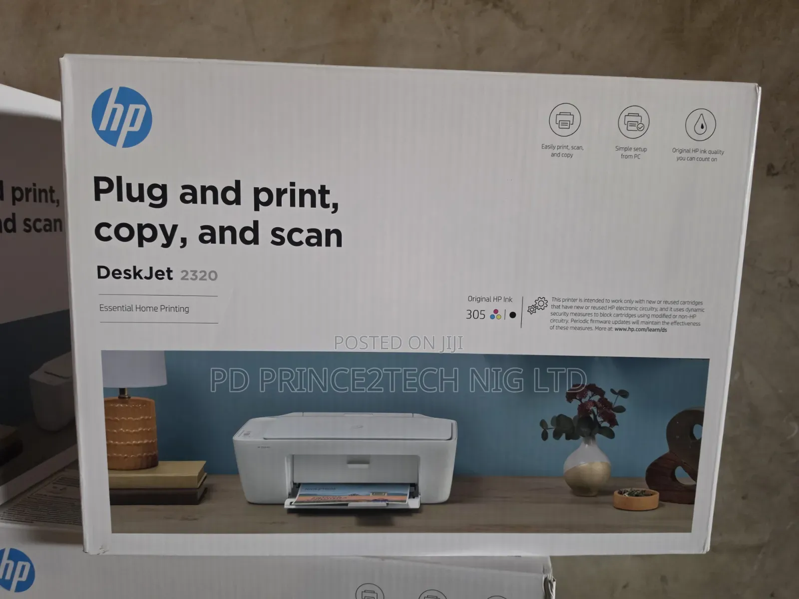 Hp Deskjet 2320 All-in-One Printer (7wn42b) Print, Scan Copy