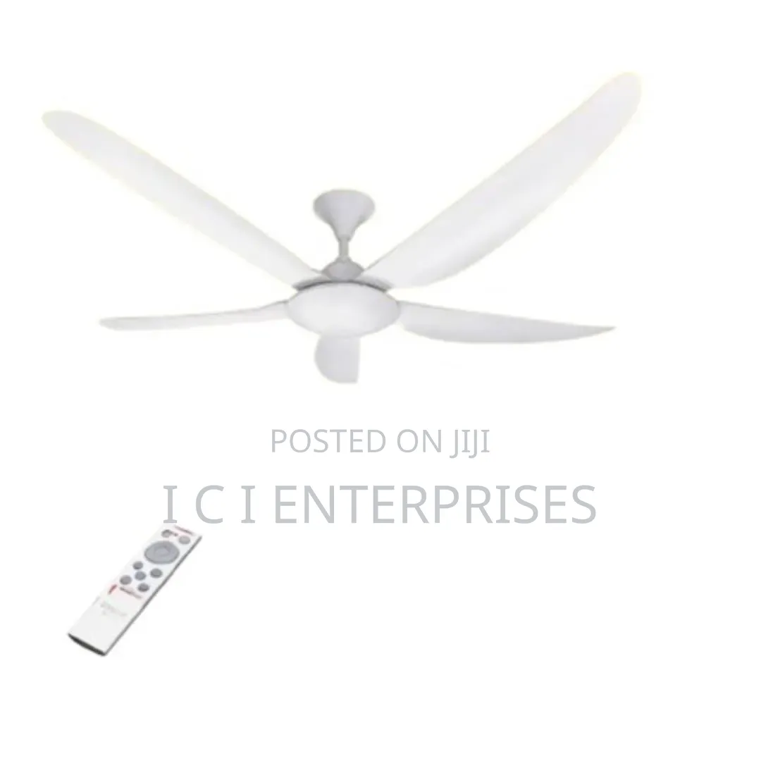 Qasa 56′′ Acdc Solar Ceiling QCF-56 With Remote Control