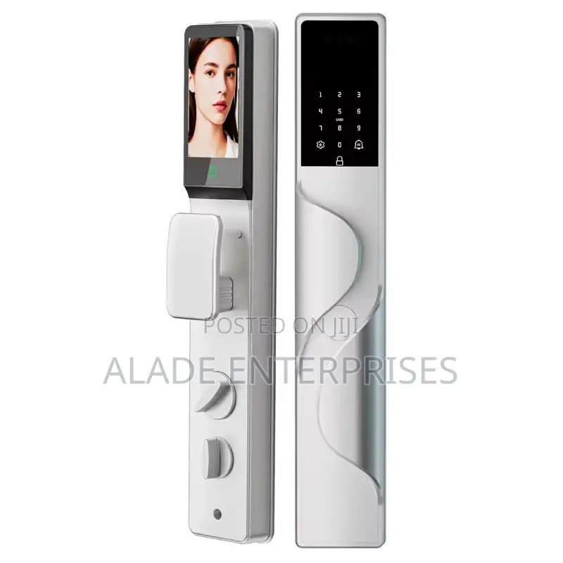 Waterproof 3d Face Recognition Smart Door Lock Tuya Antifreeze