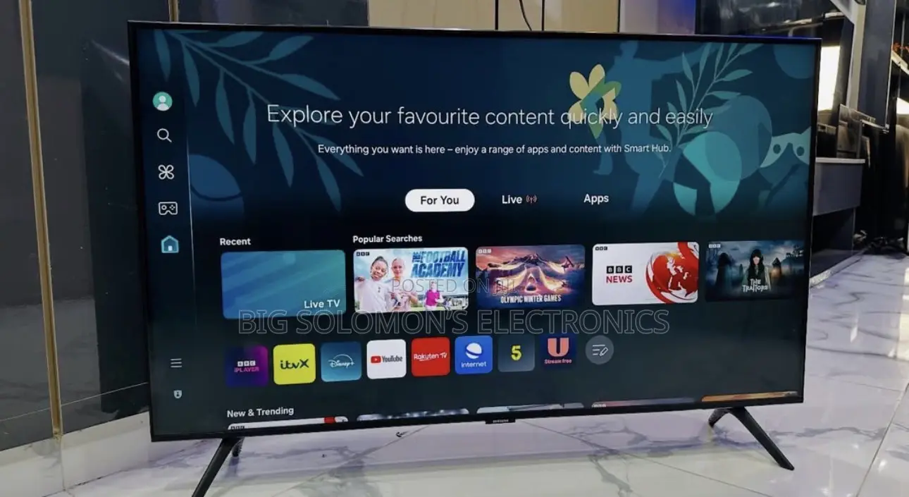 Samsung 43" Cu7100 Vision Ai 2023/24 Smart Tv