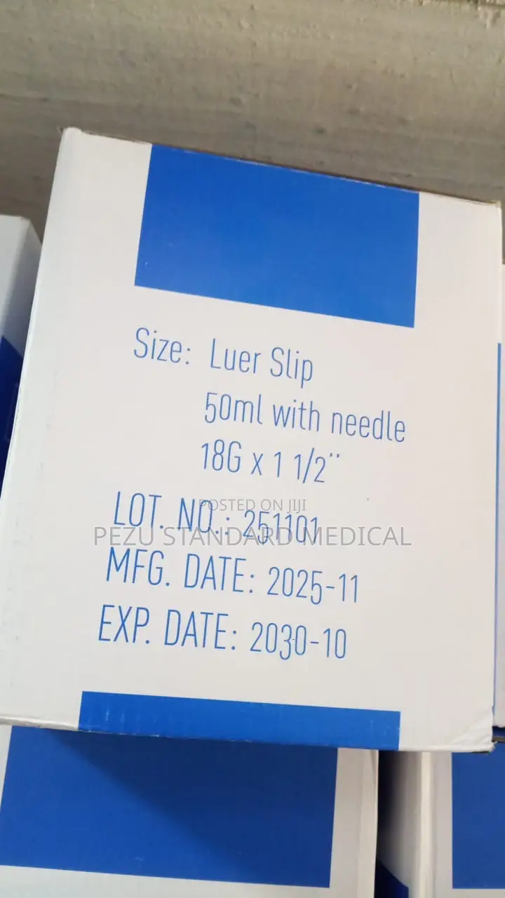 50ml Syringe With Luer Slip