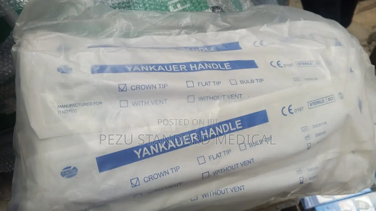 A a Yankauer Handle (Or Yankauer Suction Tip)