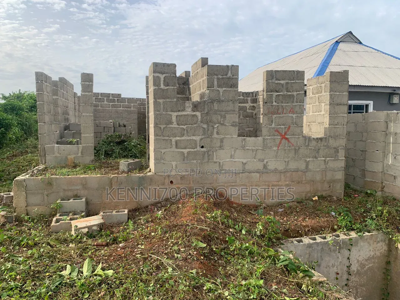 3 Bedroom Carcass Bungalow for Sale in Agbowa Ikorodu