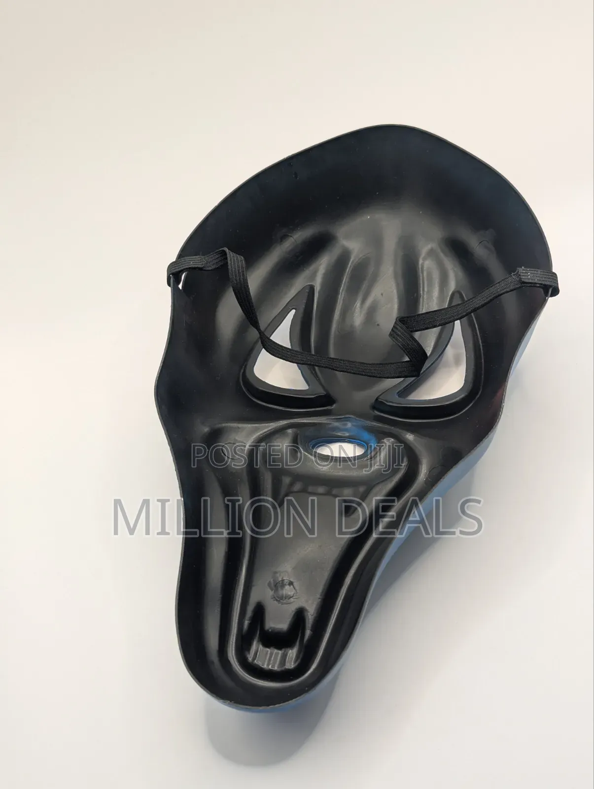 Classic Blue Men's Party Creepy Face Mask