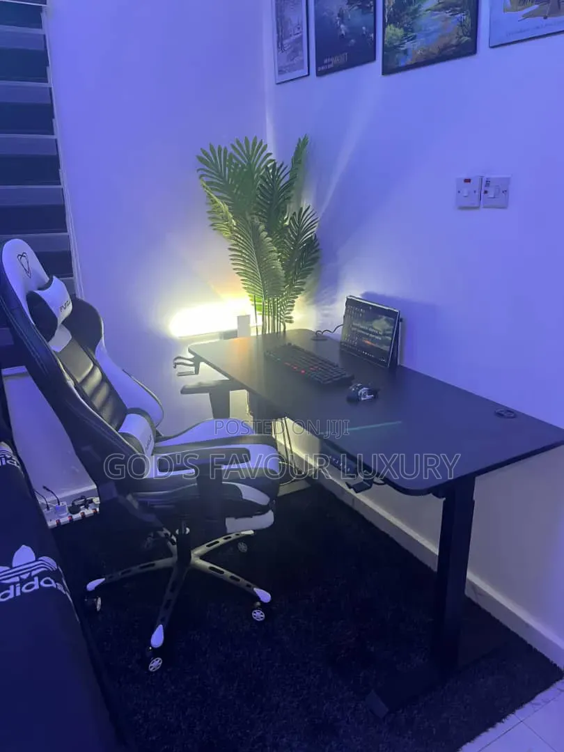 Home/Office Smart Gaming Desk and Chair (Electric Height Adjustable)