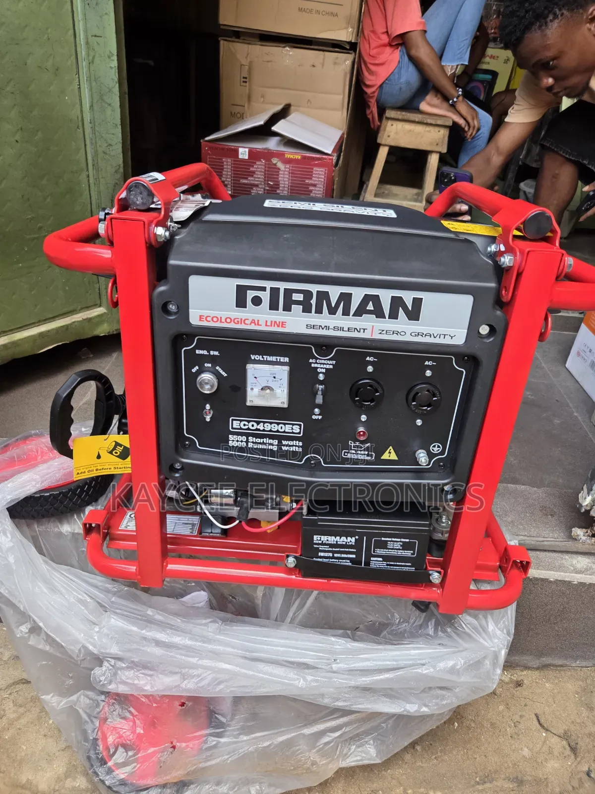 Firman 5.5kva Petrol Generator – Best for Shops Homes