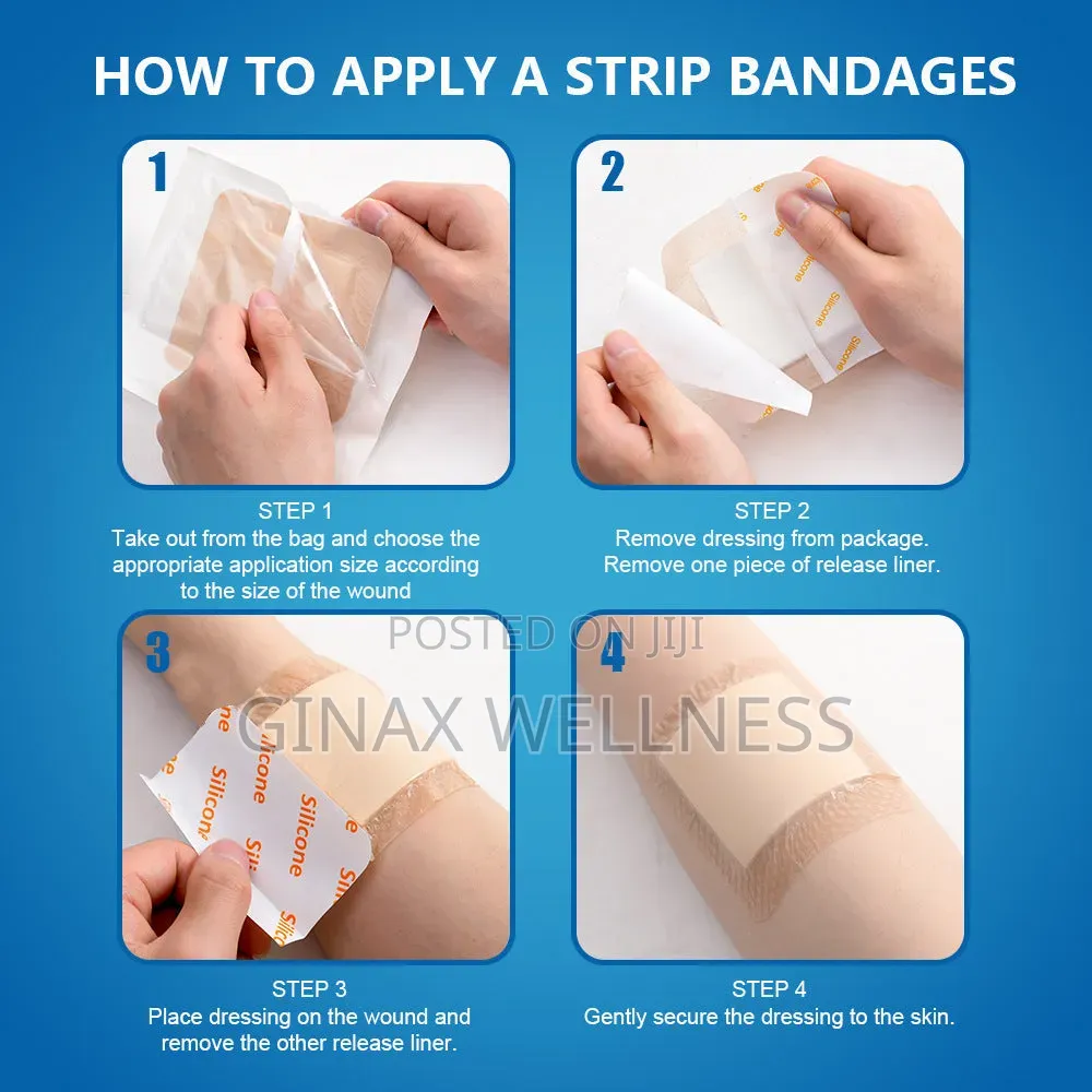 Silicone Gel Dressing Patch | Band Aid For Wound Dressing