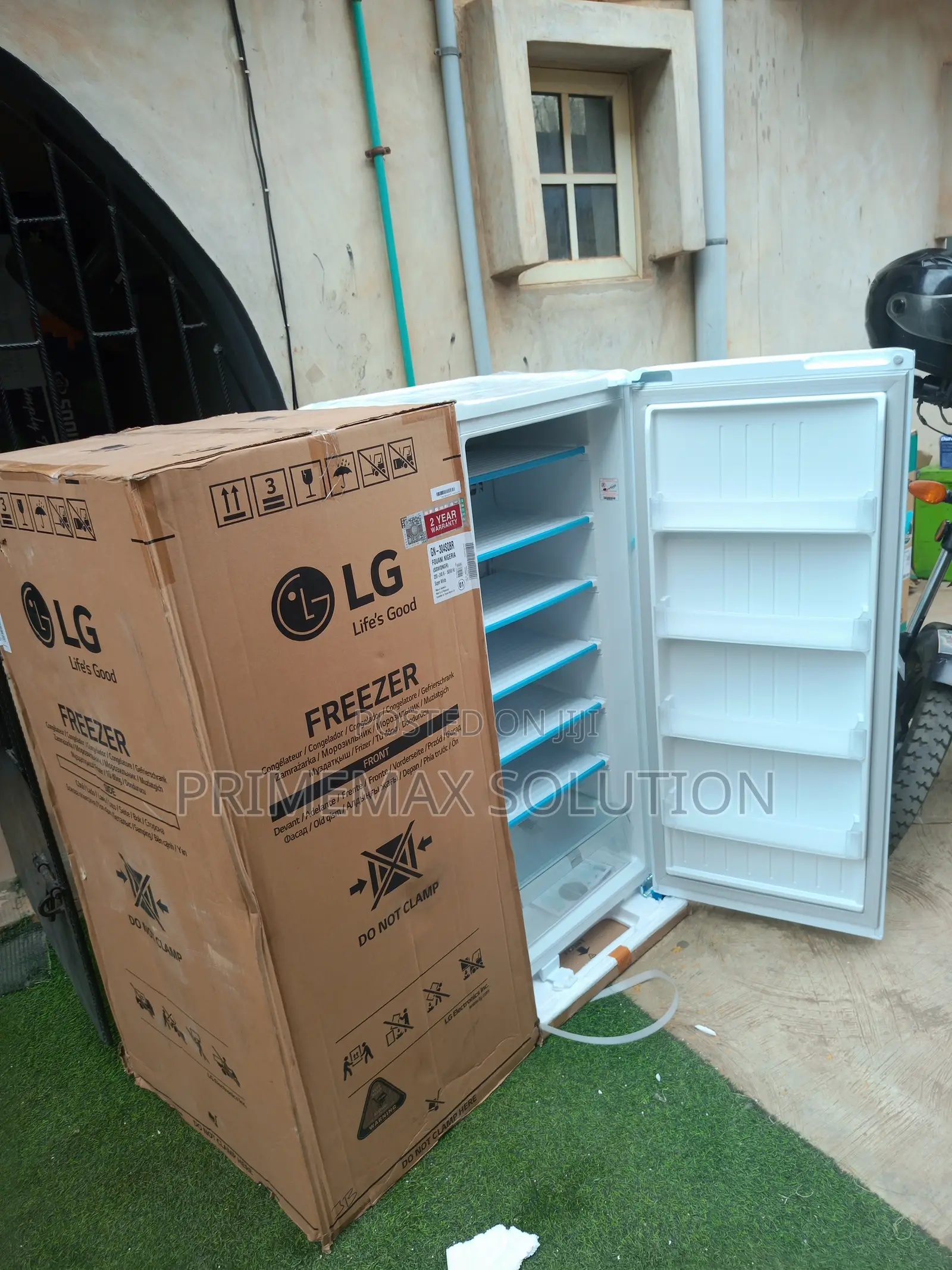 Lg Gn-304sqbr Turbo Freeze Upright Freezer With Low Voltage Stability