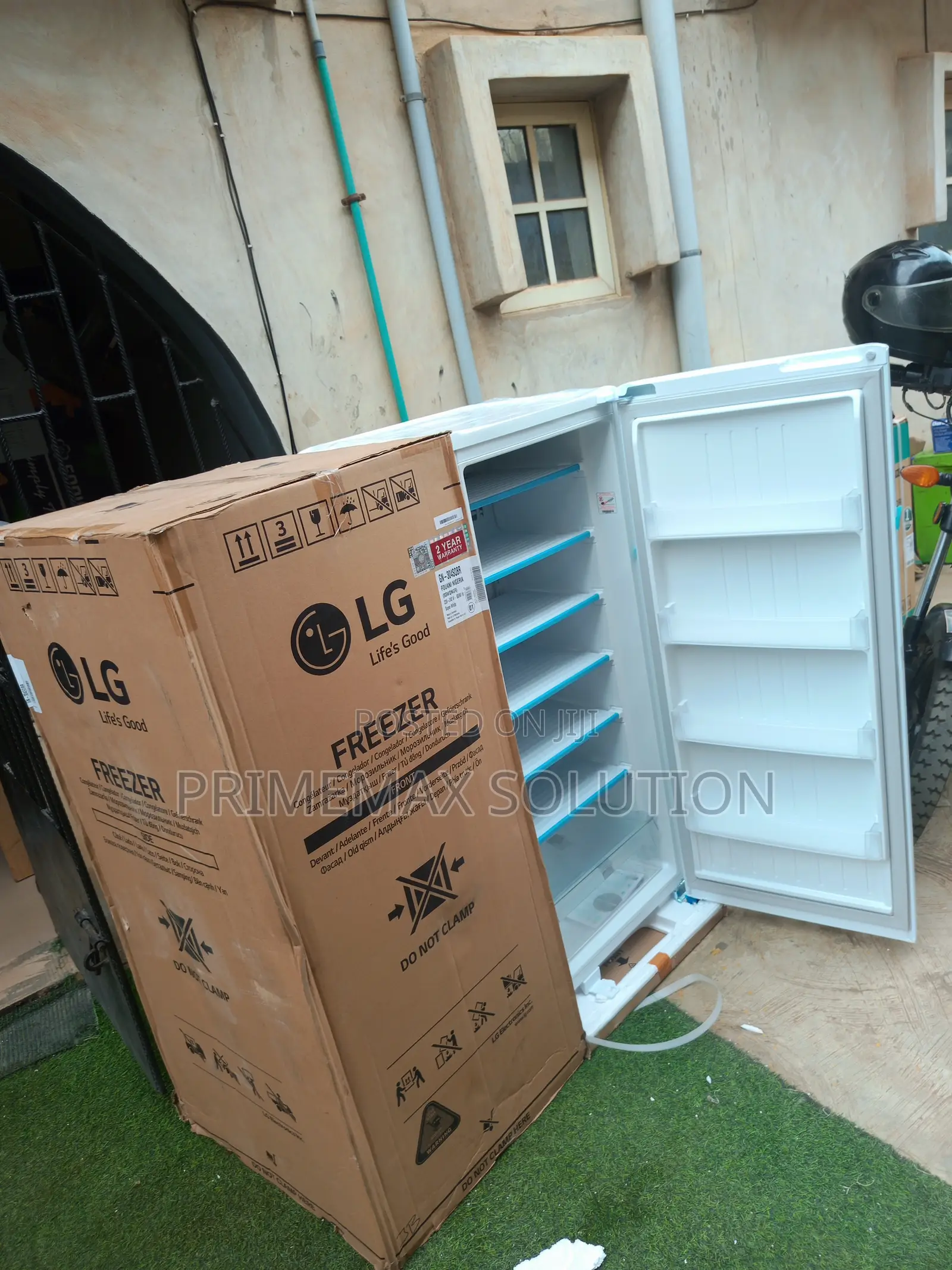 Lg 168l Vertical Freezer - Ideal for Homes Small Businesses