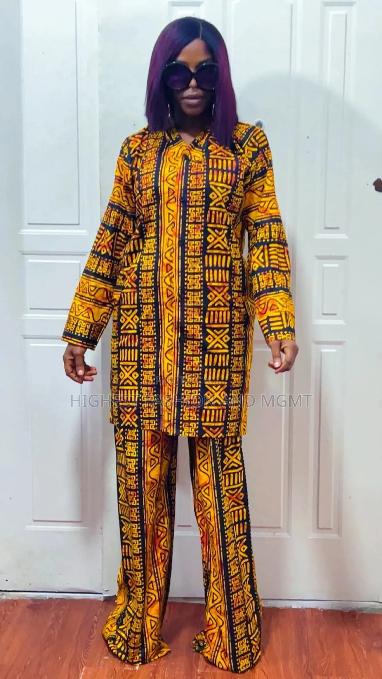 Long Shirt and Trousers - Style 643