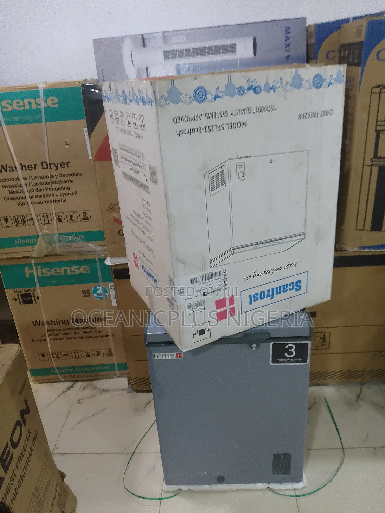 Scanfrost Sfl151 Deep Freezer With Durable Build
