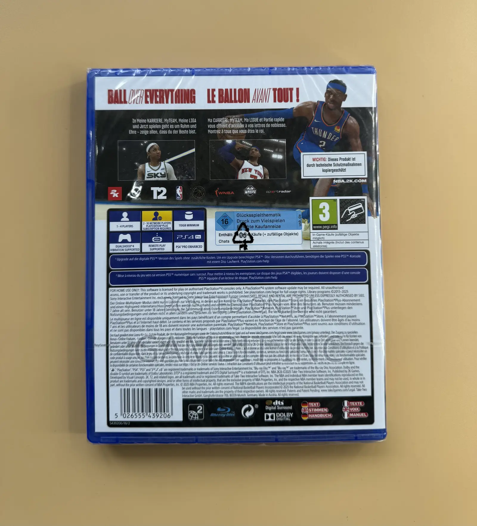 Playstation 4 Basketball Nba2k26