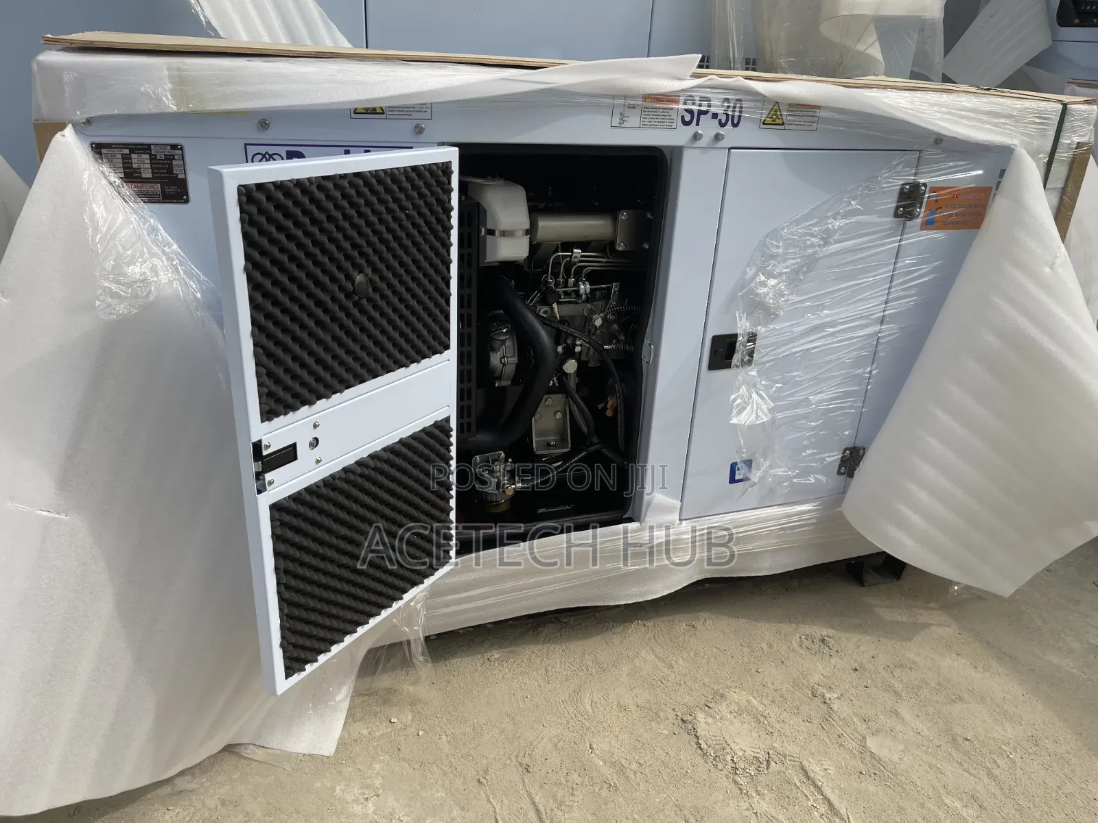 Heavy Duty Perkins 30kva Silent Generator Available