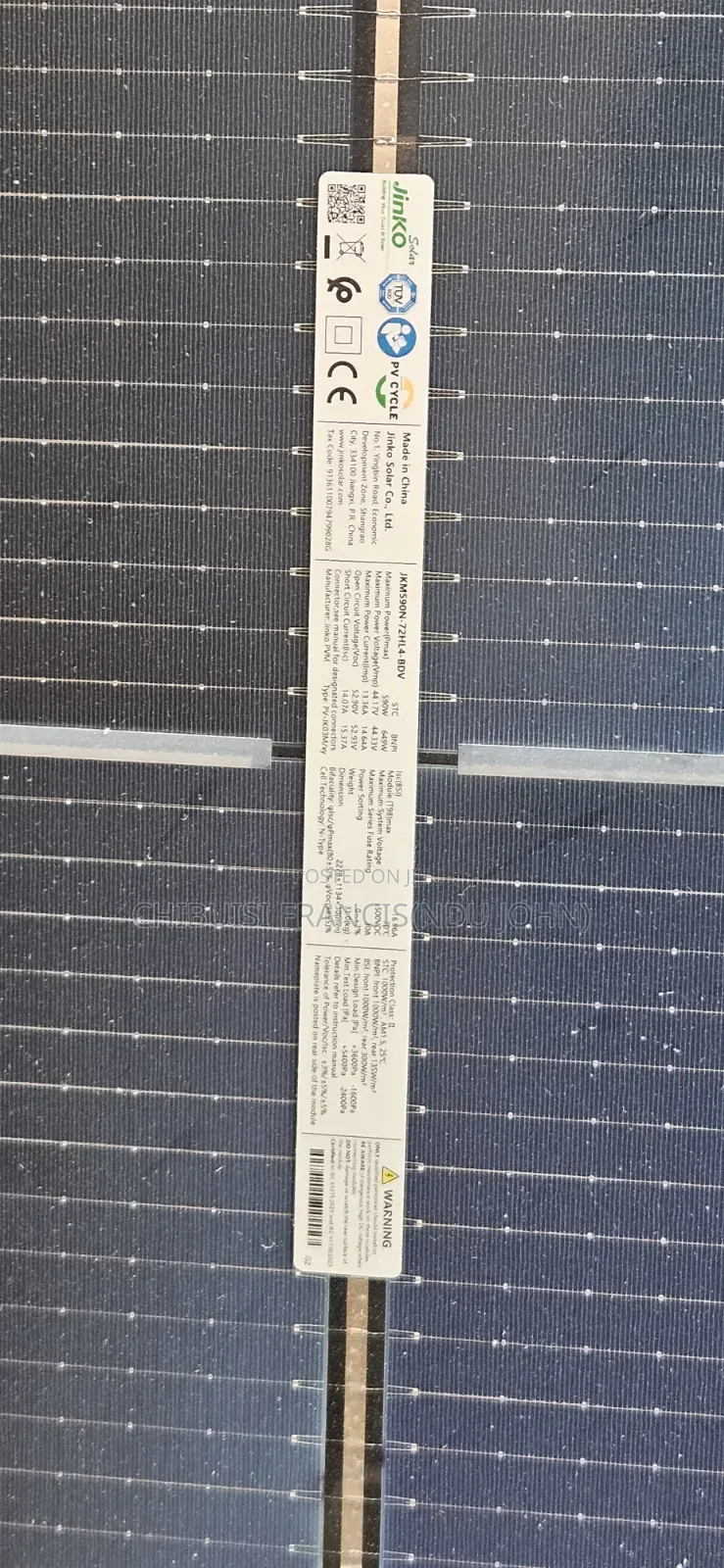 Jinko Solar [Panels]Energy