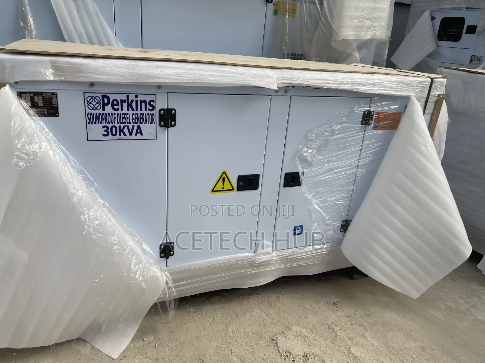 Buy Perkins 30kva Soundproof Generator in Excellent Condition