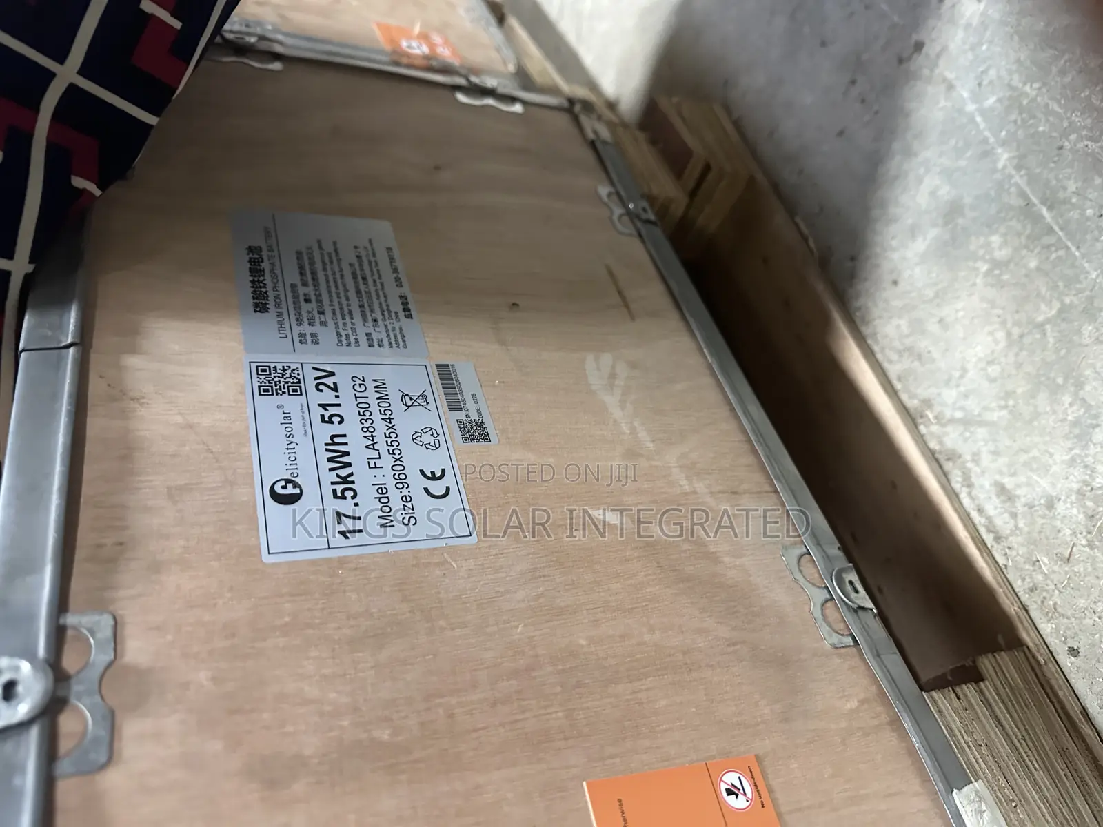 Felicity Lithium Battery Flat