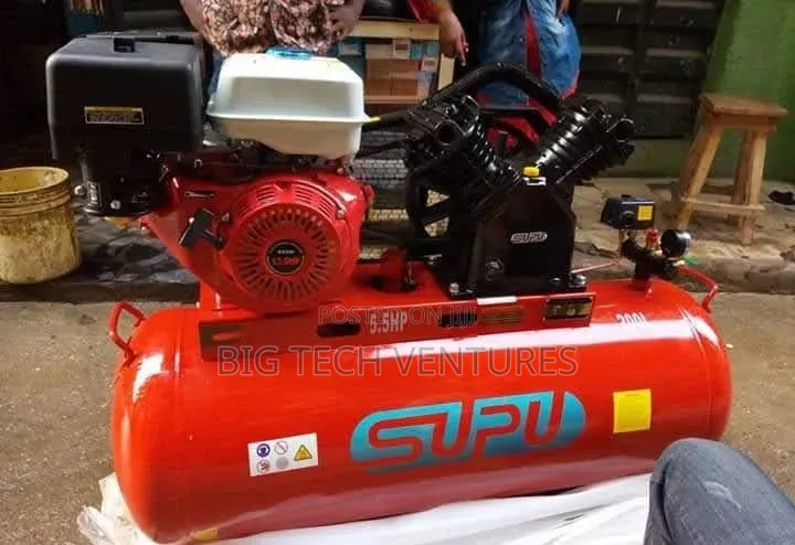 Supu Brand Gasoline-powered Air Compressor With A 100-liter Tank