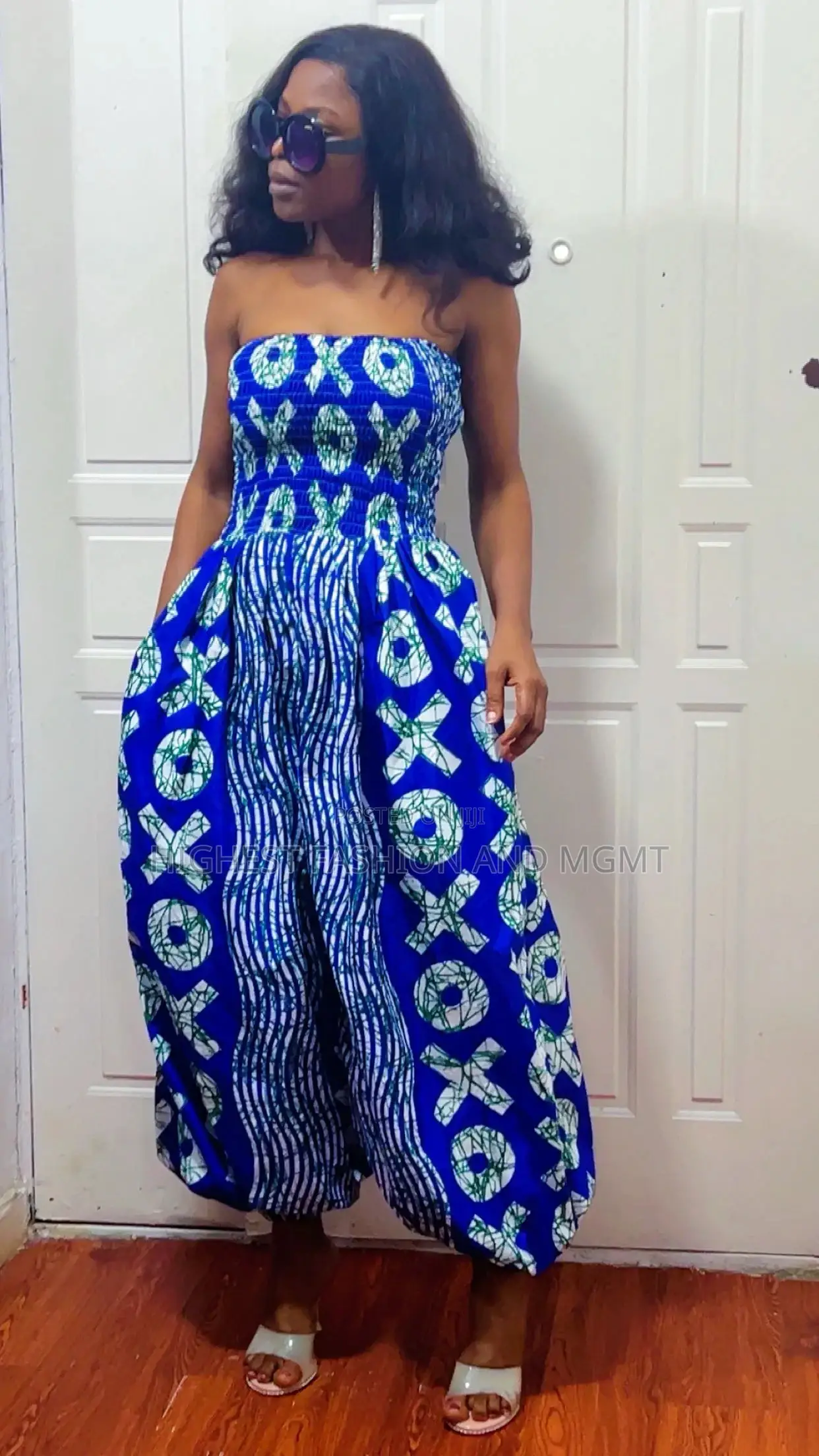 Straplees Top and Kembe Pants - Style 906