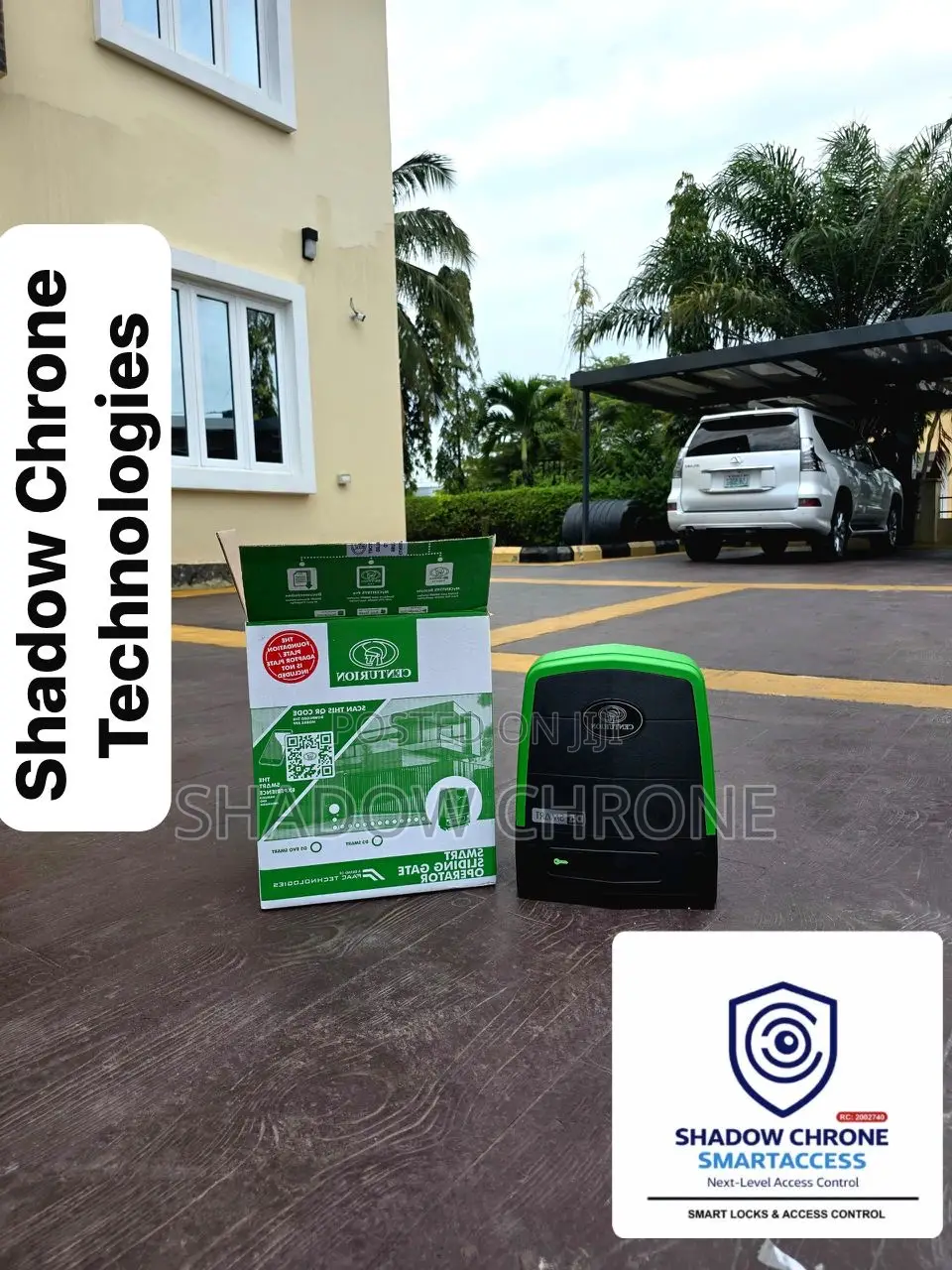 Smart Gate Motor for Heavy Sliding Gates
