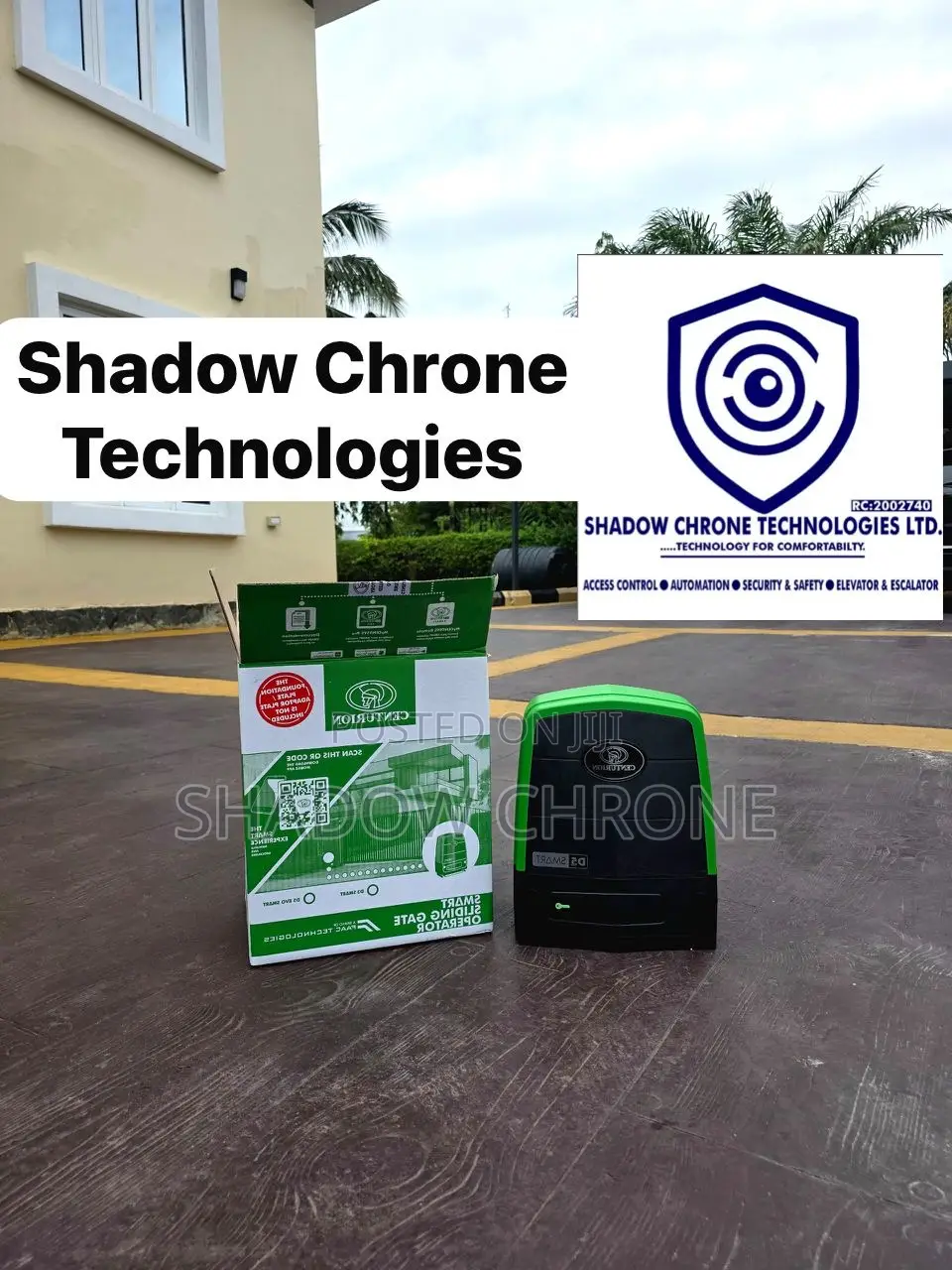 Remote Control Sliding Gate Operator for Smart Homes