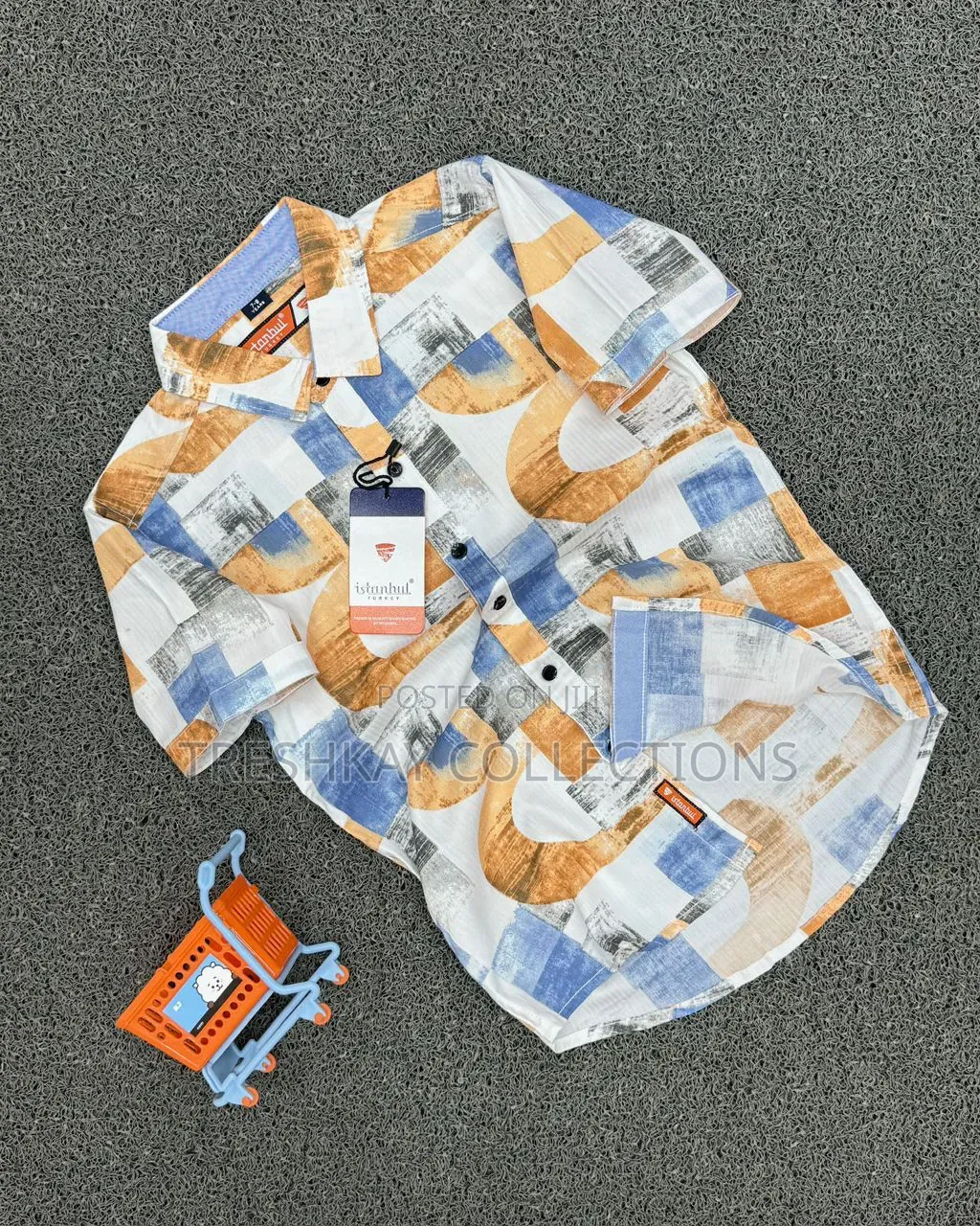 Luxury Boys Short Sleeve Shirt