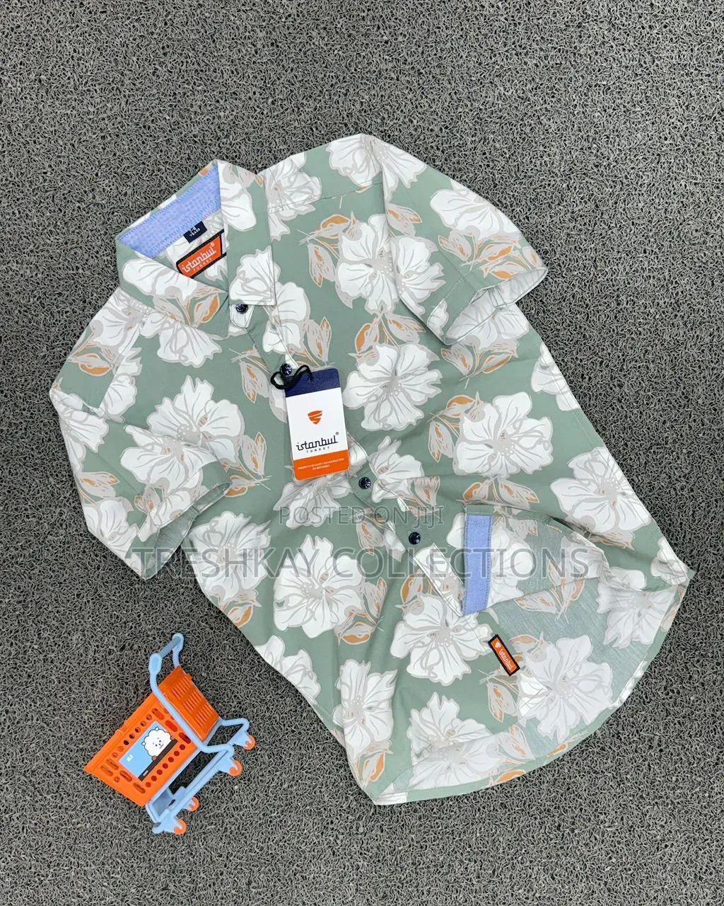 Luxury Boys Short Sleeve Shirt