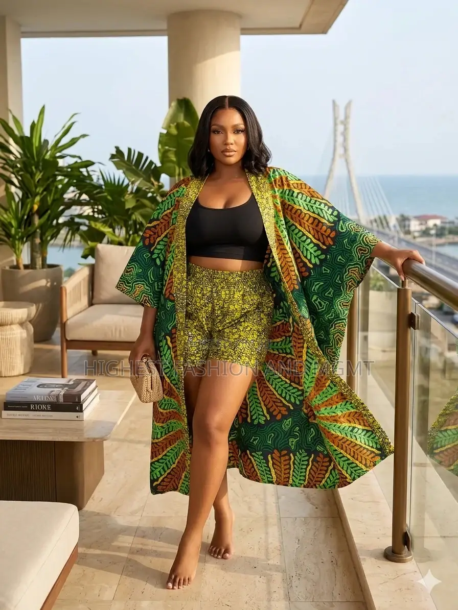Kimono And Shorts - Style 651