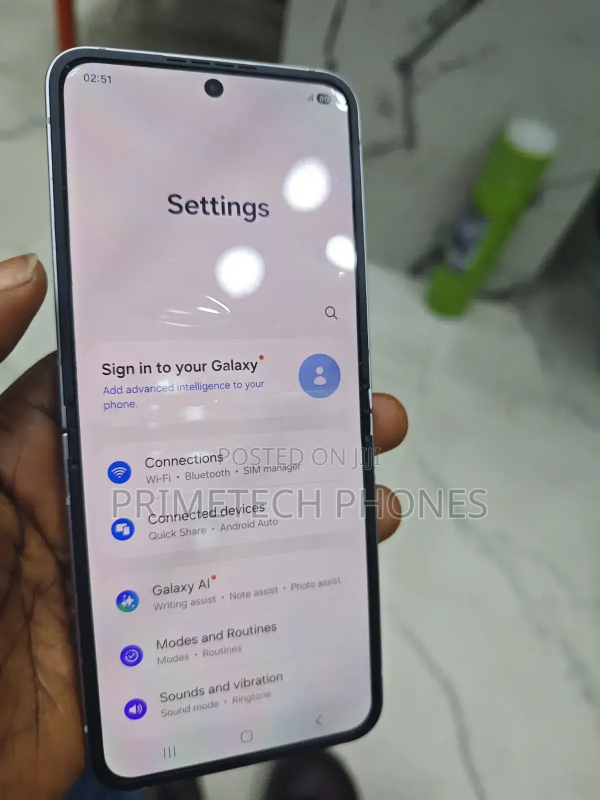 Samsung Galaxy Z Flip6 256 GB Gray