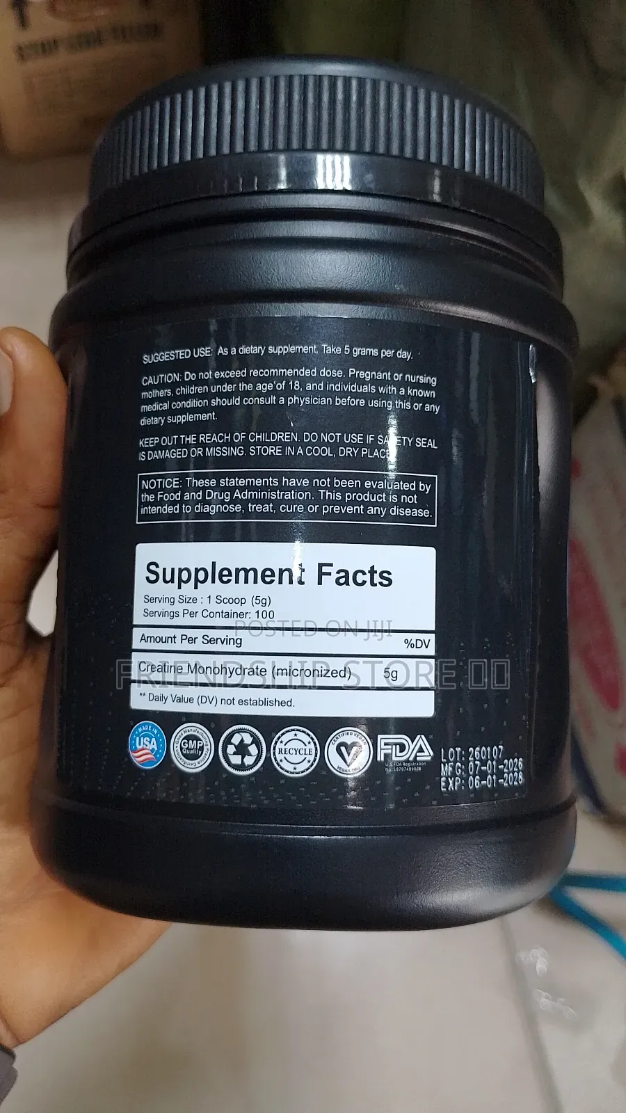 Creatine Monohydrate