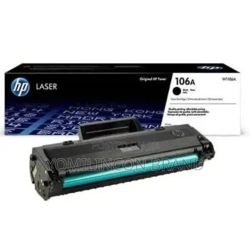 Hp 106 a Black Original Laser Jet Toner Cartridge