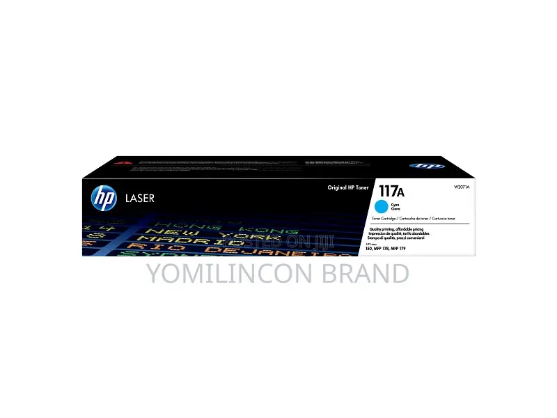 Hp 117a Cyan Original Laserjet Toner Cartridge