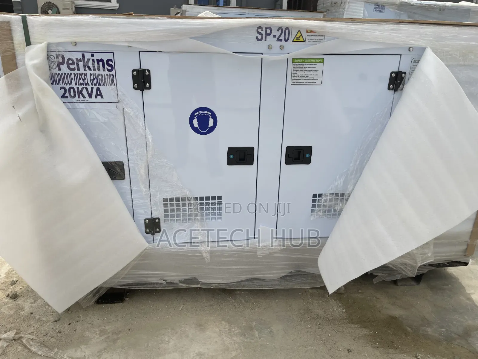 Perkins 20kva Soundproof Gen Set – Ideal for Office, Shop Home