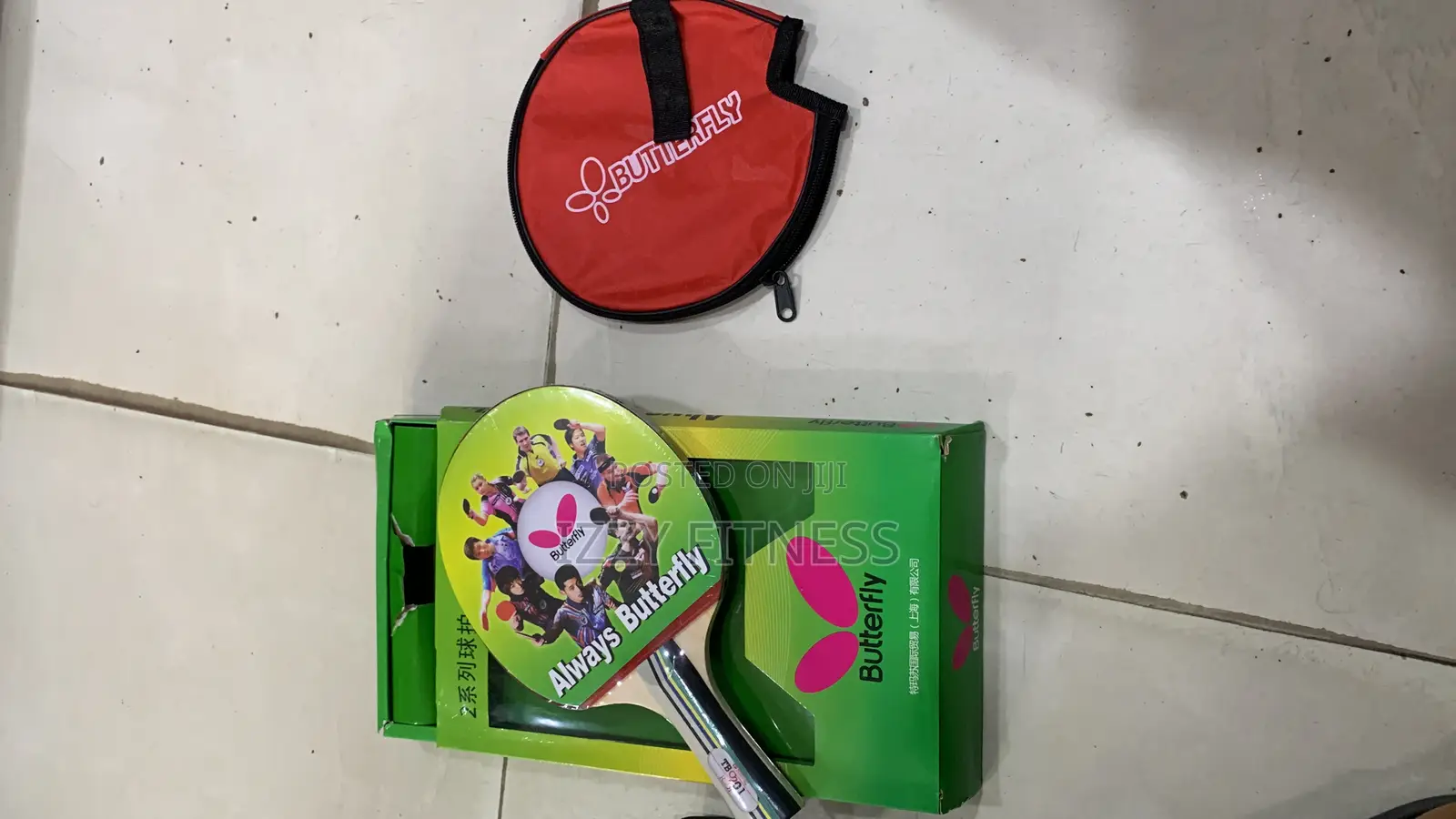 Butterfly Rubber Bat