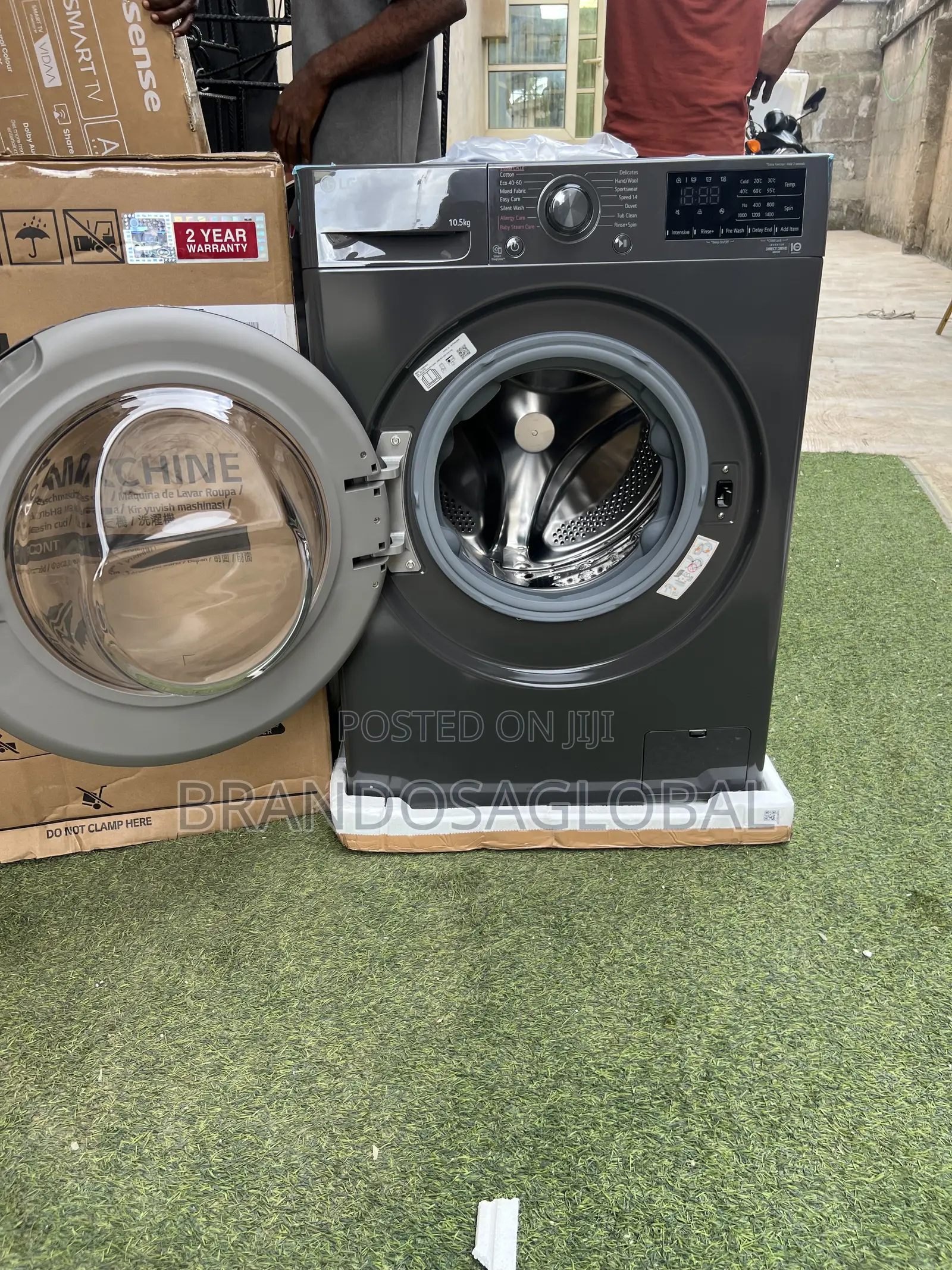 Lg Frontload 10kg Washing Machine [F4v3ryp6je]Quiet Operation Machine