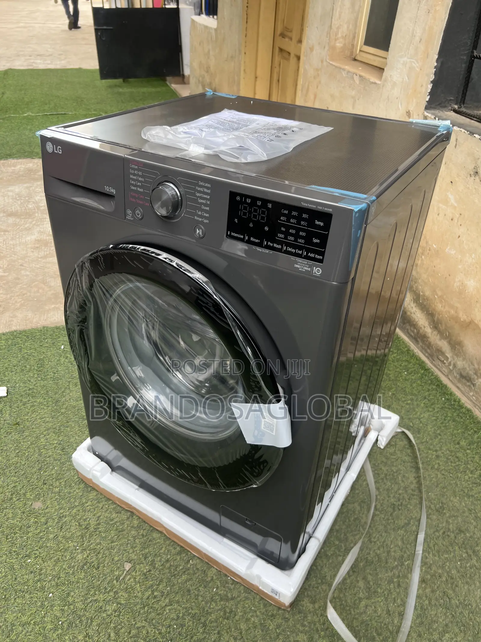 Lg Frontload 10kg Washing Machine [F4v3ryp6je]Efficient Fabric Care