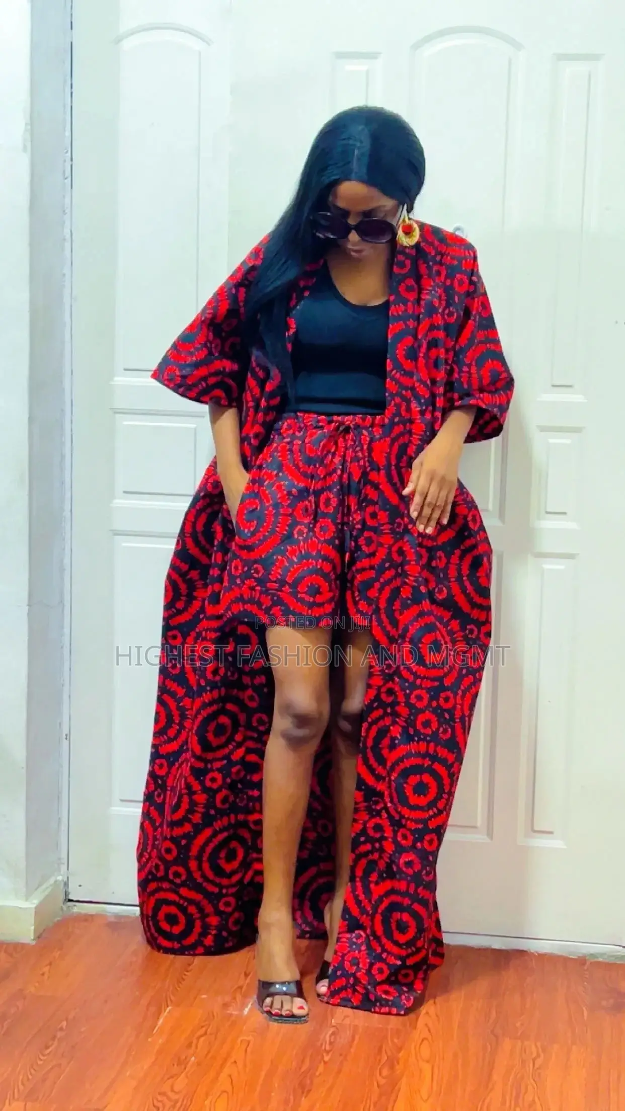 Long Jacket and Shorts - Style 600