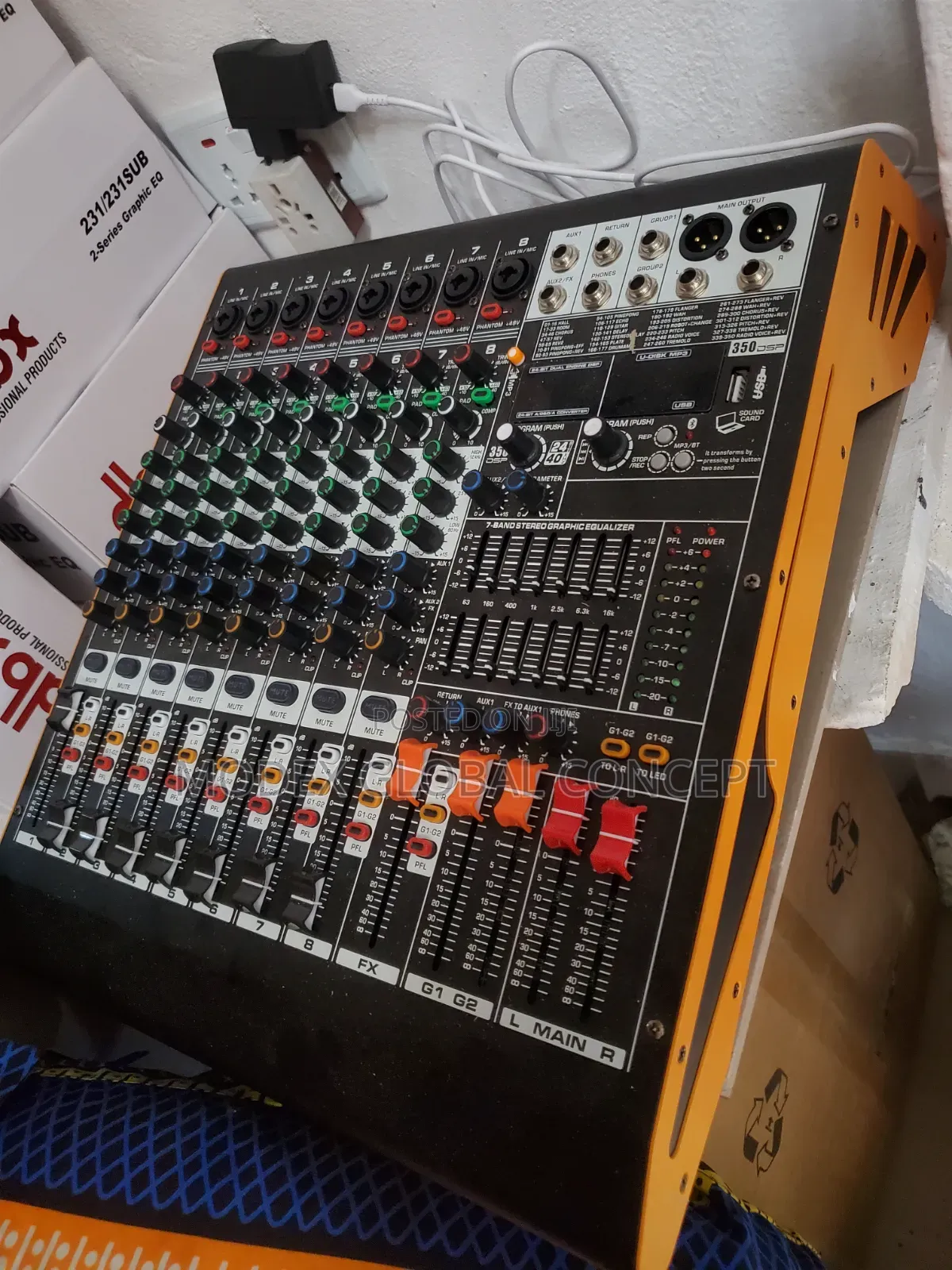 8 Channel Mixer