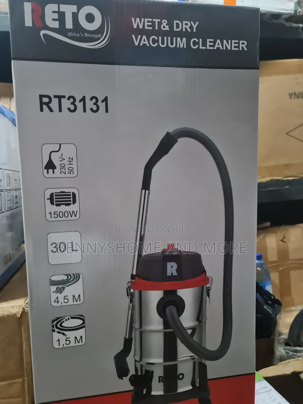 30l Reto Wet Dry Vacuum Cleaner
