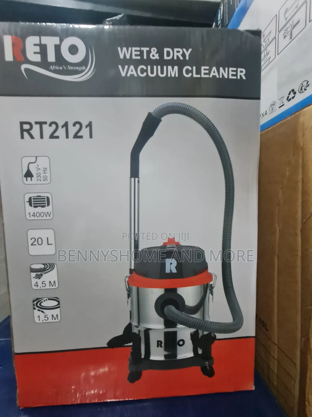 20l Reto Wet Dry Vacuum Cleaner