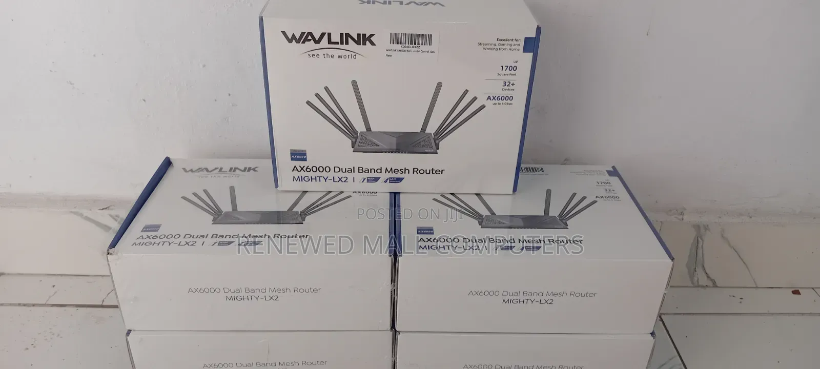 Wavlink Ax6000 Dual-Band Mesh Router