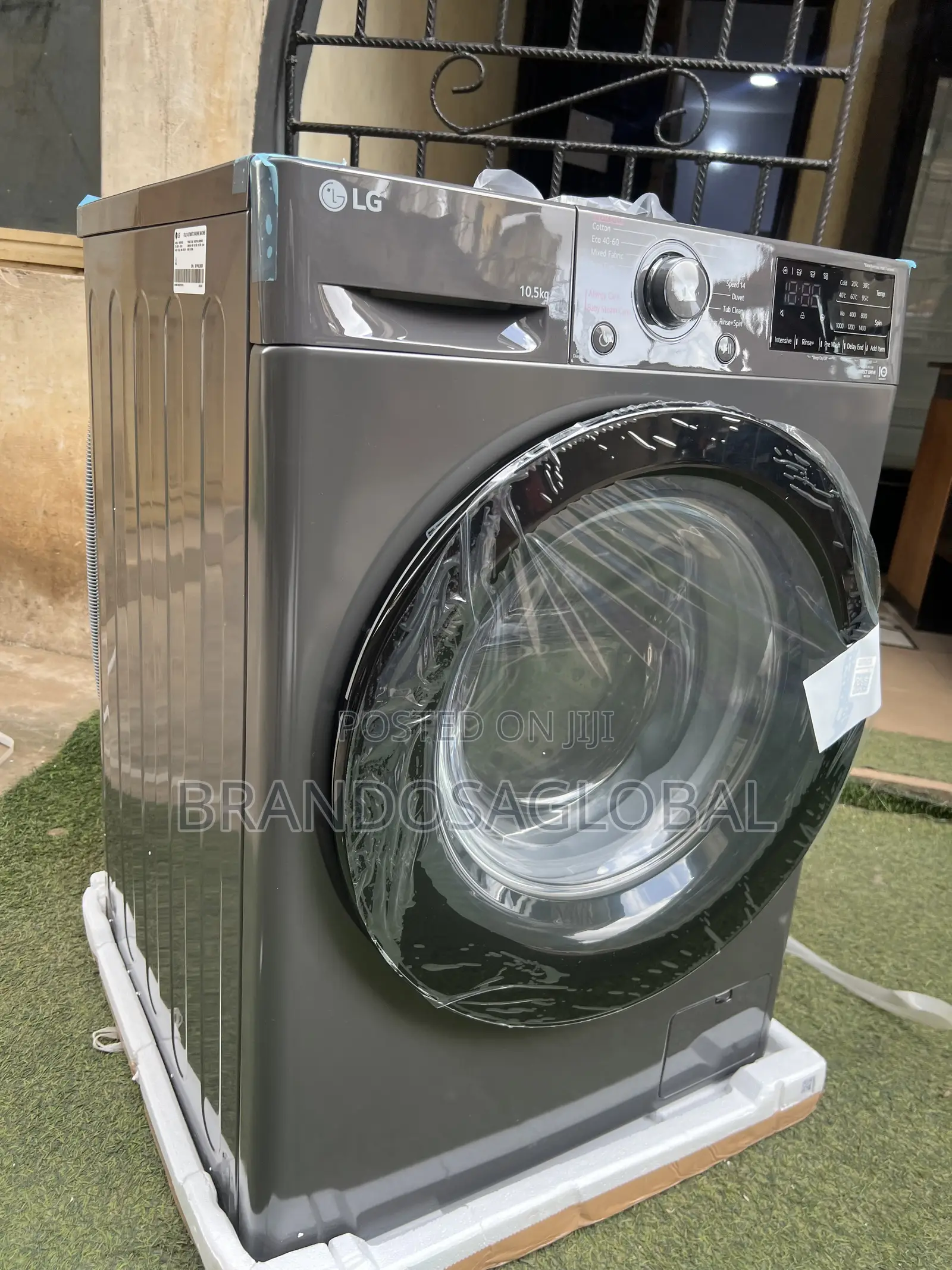 Lg Frontload 10kg Washing Machine [F4v3ryp6je]Quiet Machine