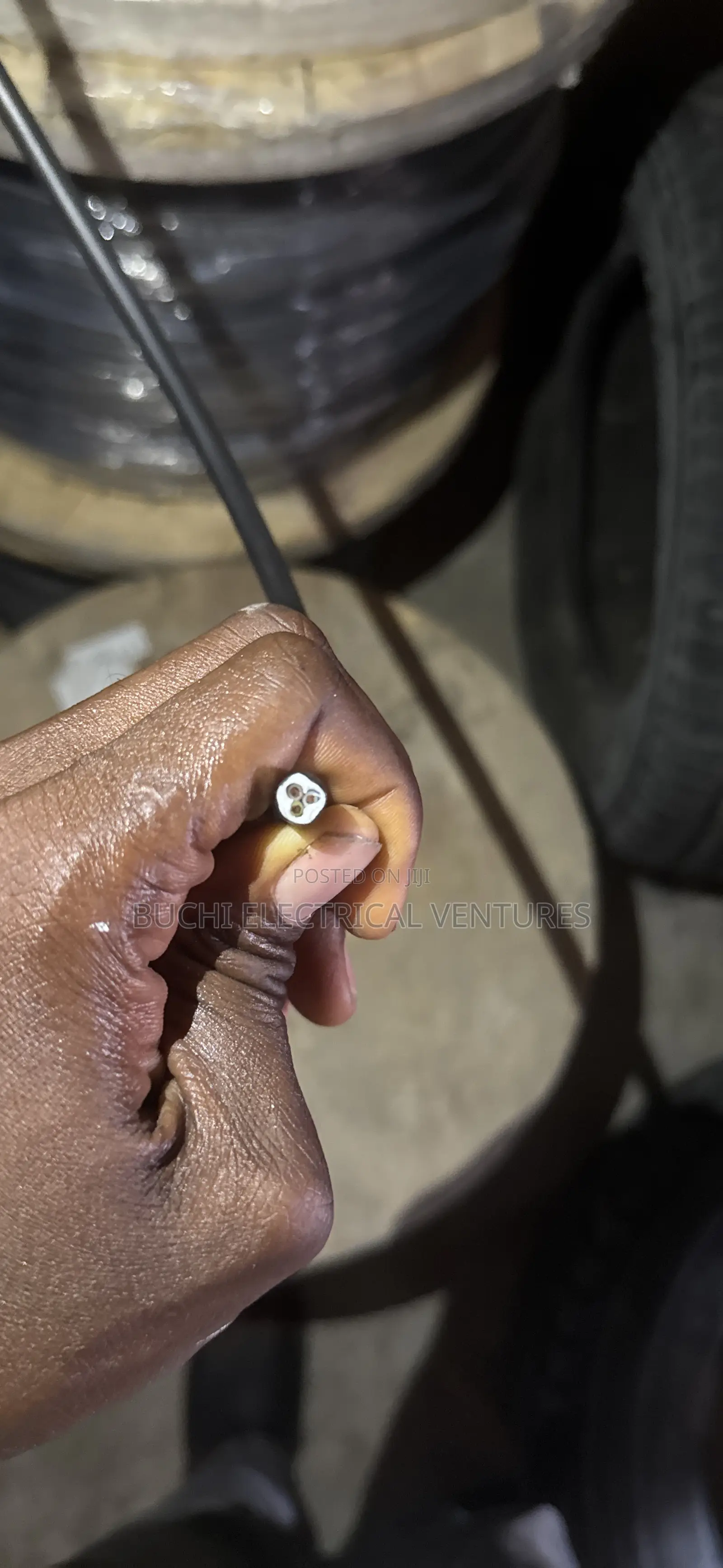 1.5mmx3core Flexible Cable ( Stop-End)