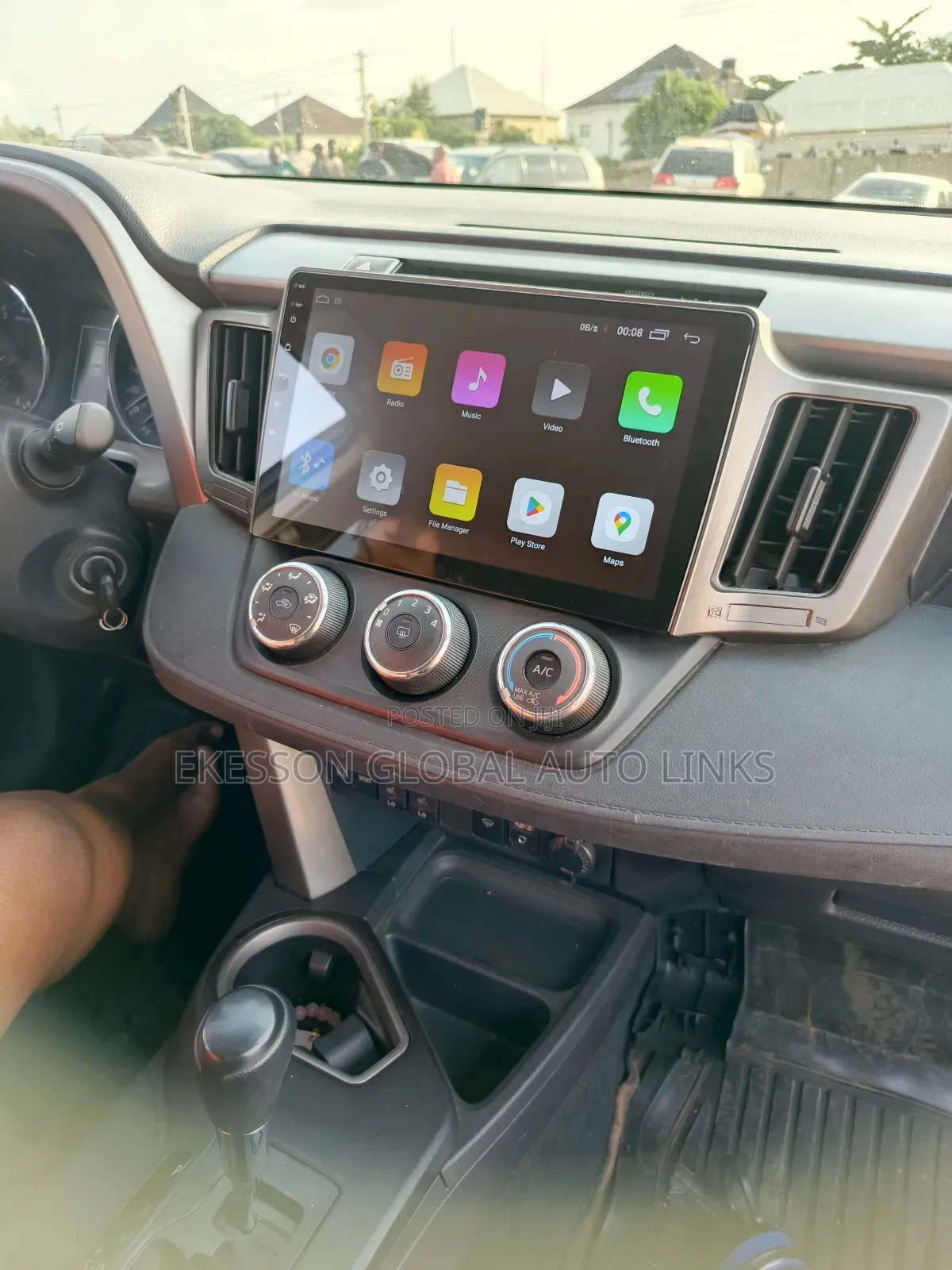 Android Screen for 2015-16 Toyota Rav4 With Reverse Camera