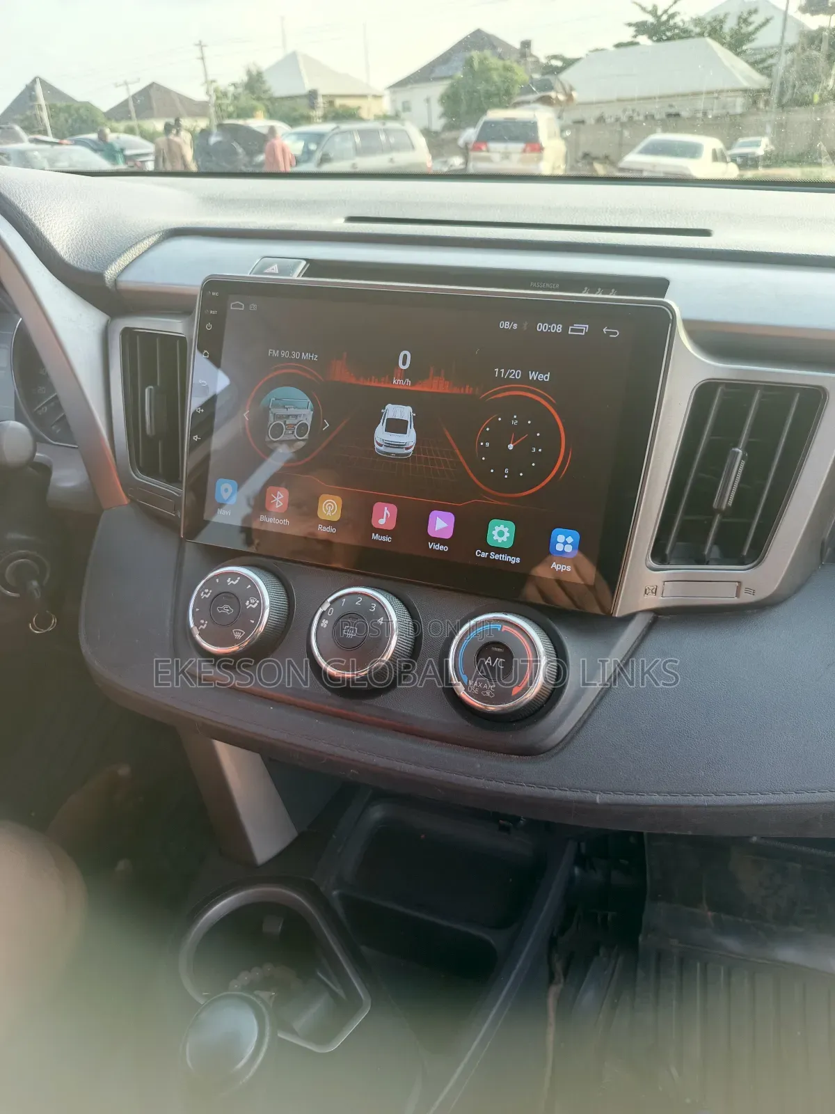 Android Screen for 2015-16 Toyota Rav4 With Reverse Camera