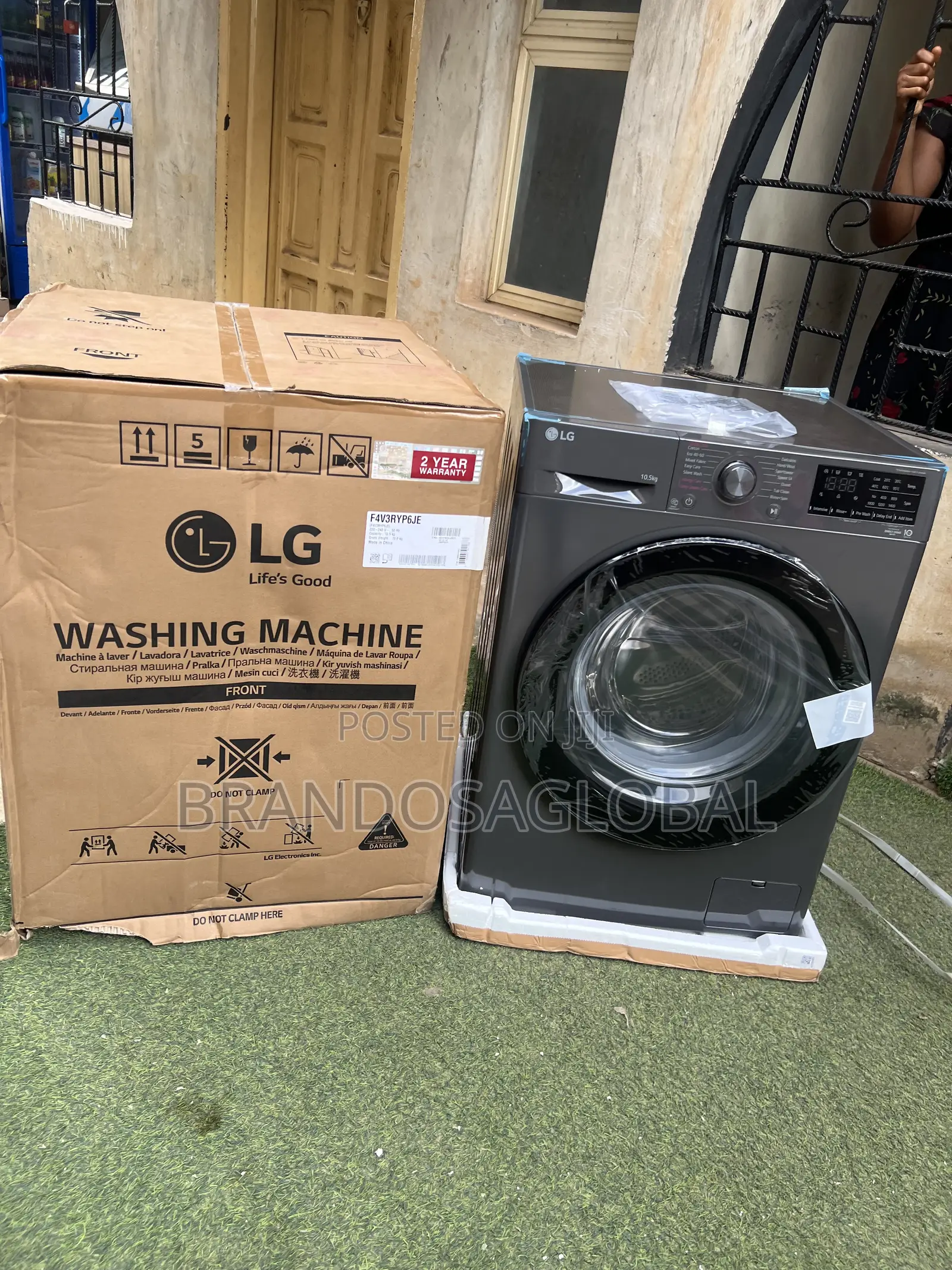 Lg Frontload 10kg Washing Machine [F4v3ryp6je]Energy Saving Machine