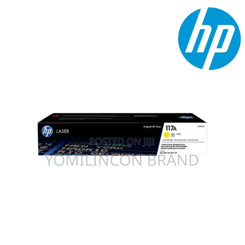 Hp 117a Yellow Original Laserjet Toner Cartridge