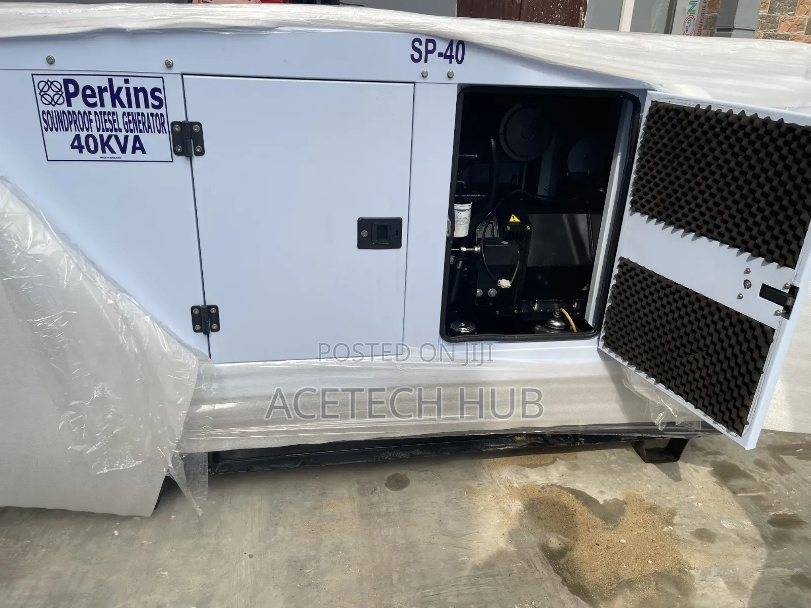 Perkins 40kva Diesel Generator | Soundproof Fuel Efficient