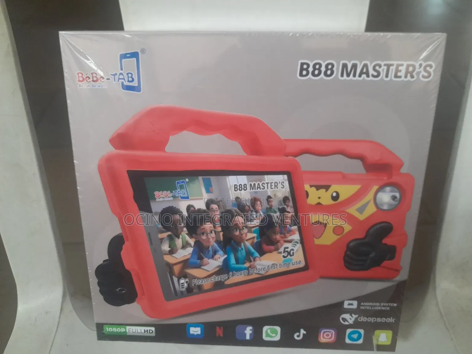 8inch Unbreakable Screen Kids iPad
